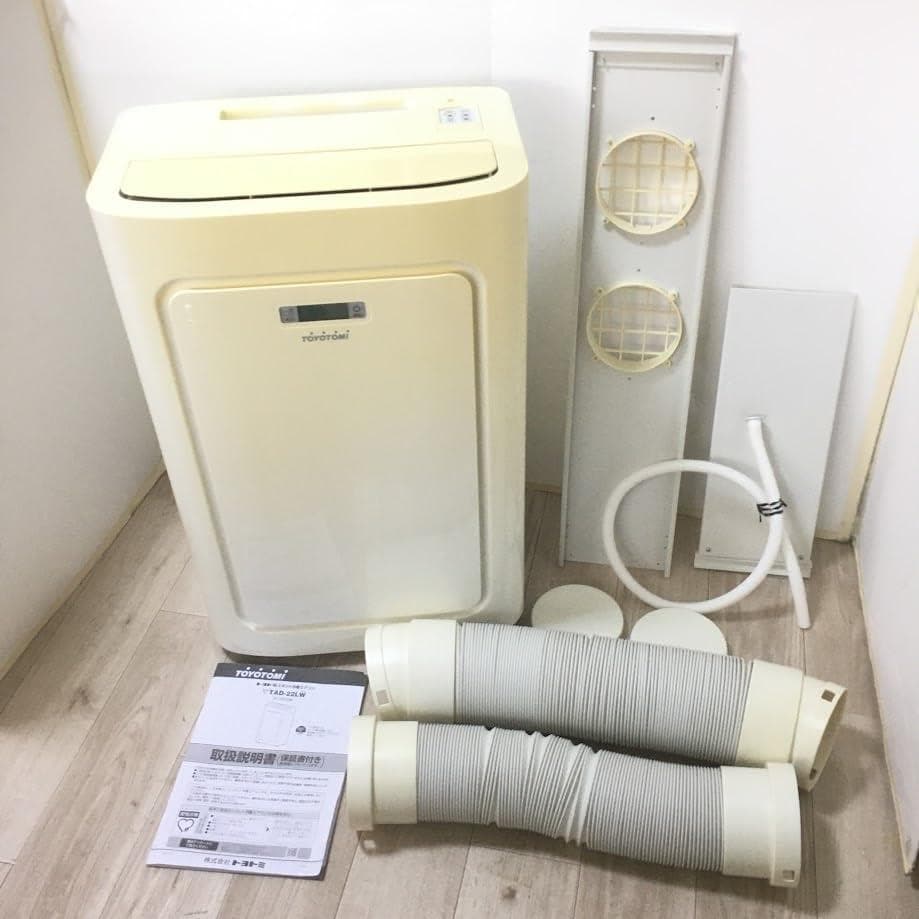 【AJ】トヨトミ TAD-22LW スポット冷暖エアコン ホワイト★