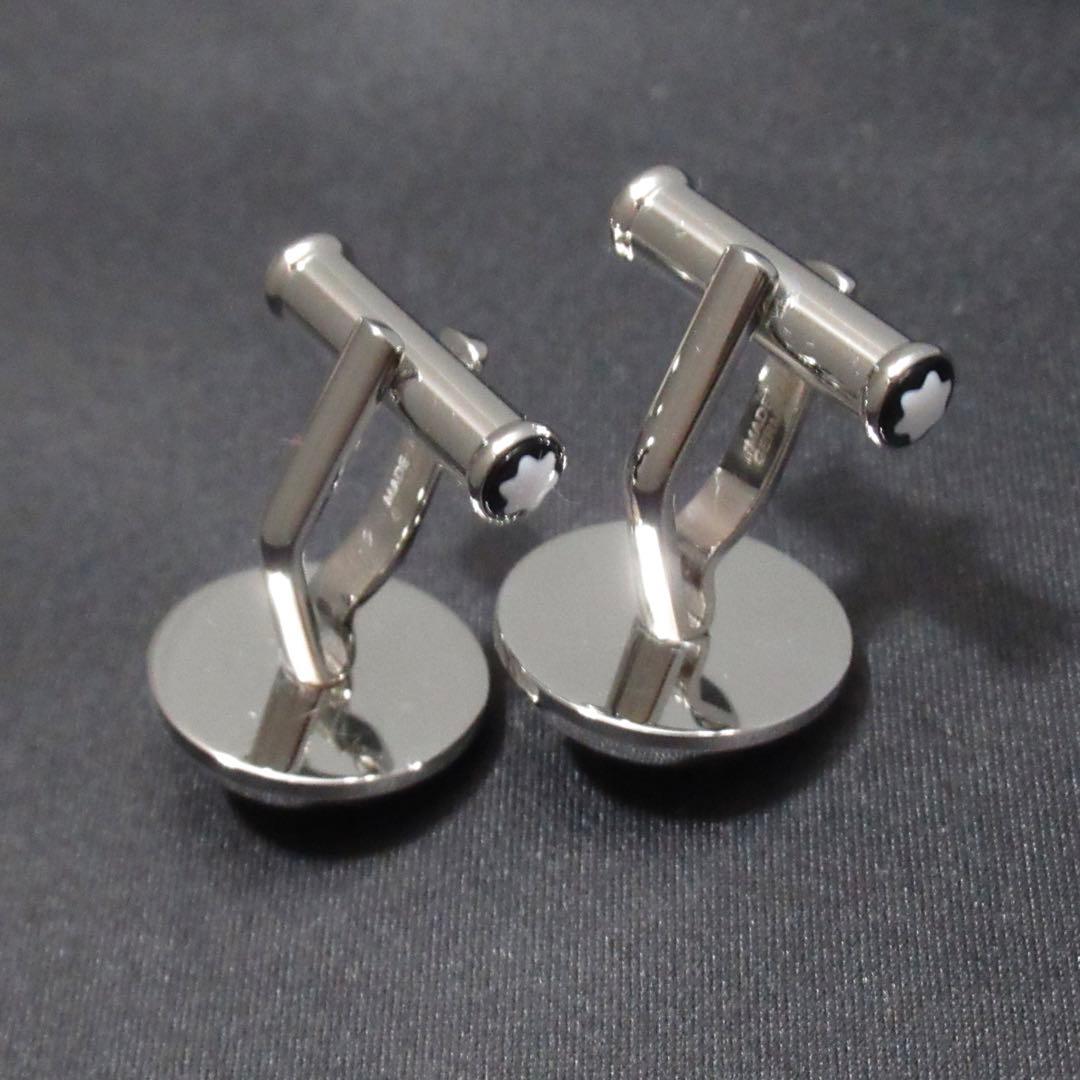 モンブラン カフス ステンレス ラピスラズリ 123801