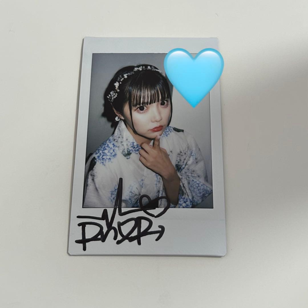 CANDYTUNE福山梨乃 チェキ サイン入り - メルカリ