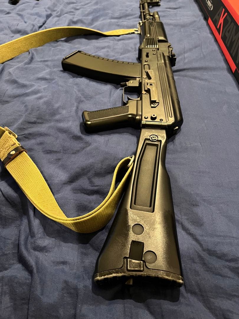 フルセット】マルイ次世代電動ガンAK74MN、サイドレール、スリング