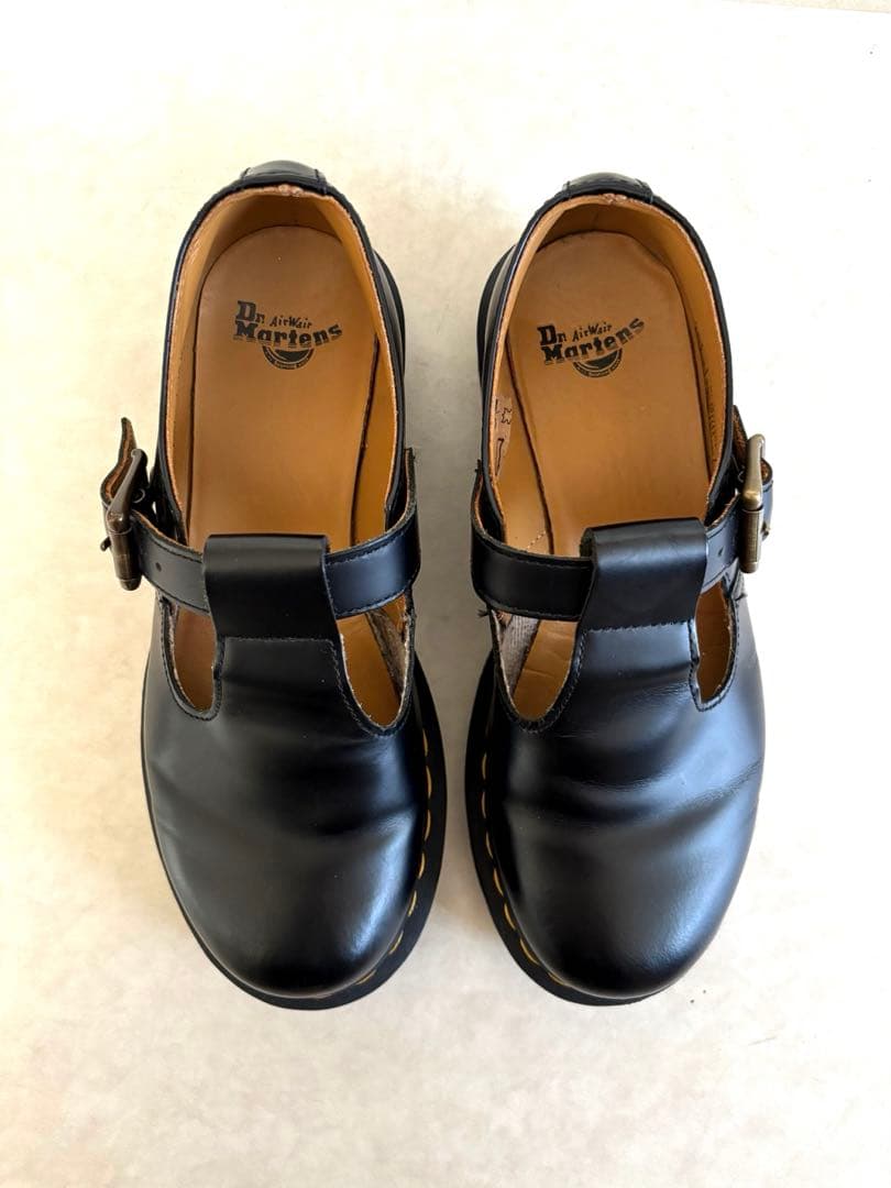 Dr. Martens POLLEY Tストラップシューズ