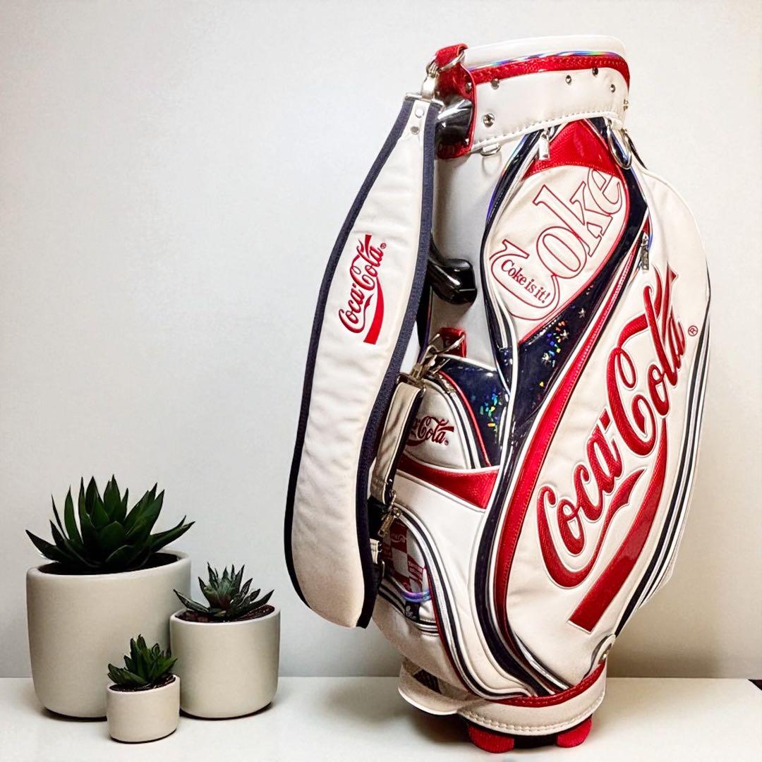 ✨超美品✨ Coca-Cola コカコーラ キャディバッグ 9型 人気