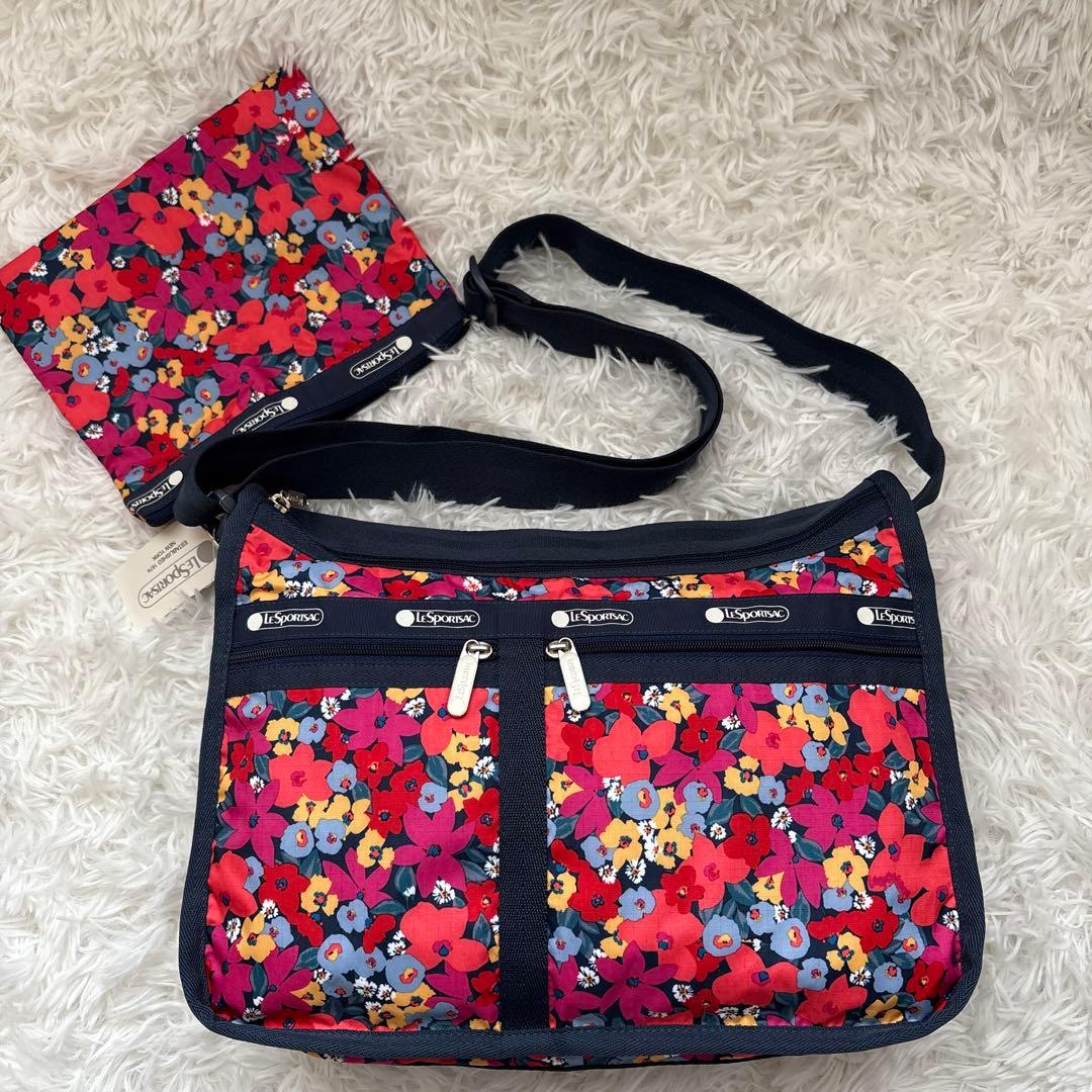 LeSportsac ショルダーバッグ ポーチ付き