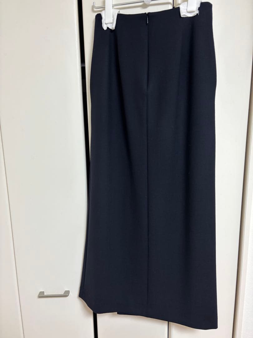 【mini】AURALEE TENSE WOOL SLIT SKIRT