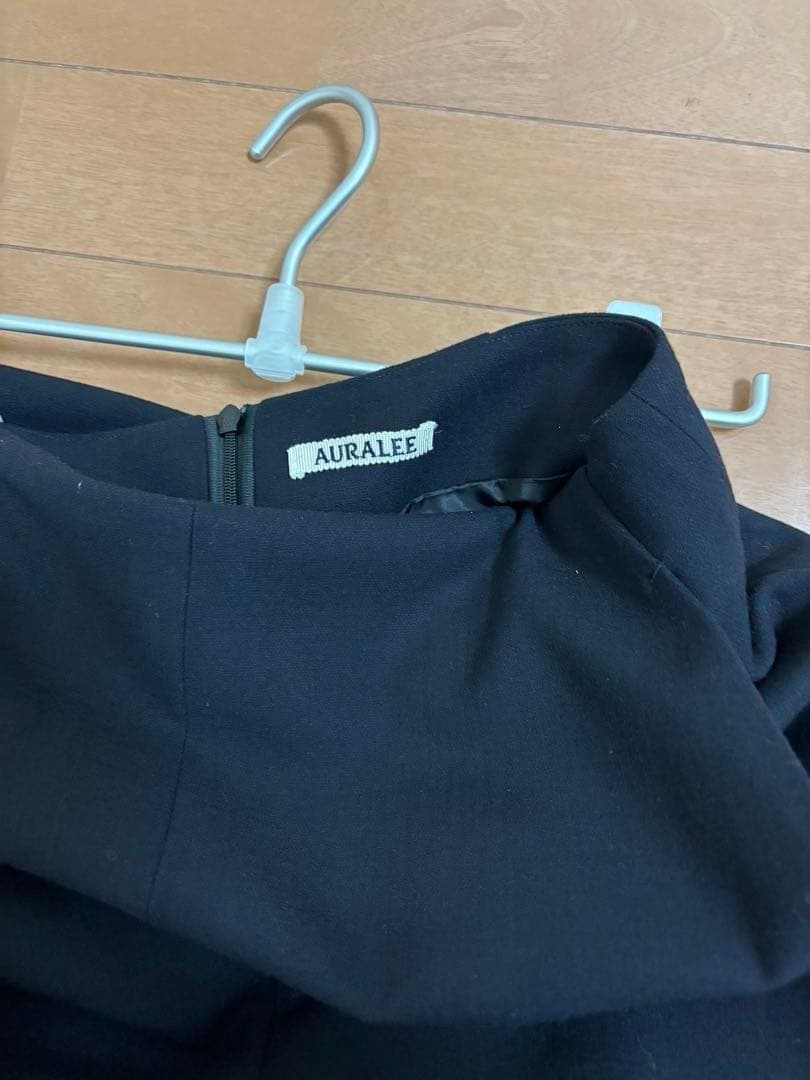 【mini】AURALEE TENSE WOOL SLIT SKIRT