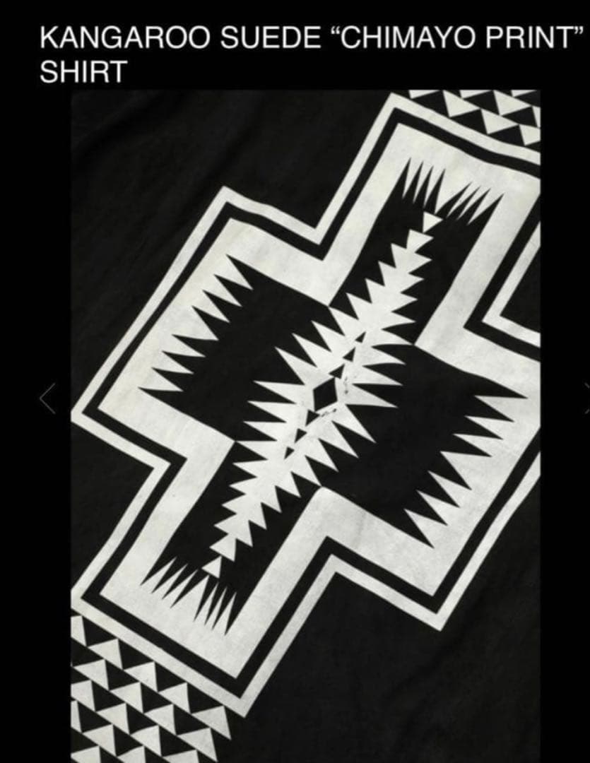 キムタク ライブ着用 バックラッシュ カンガルースエードレザーシャツ