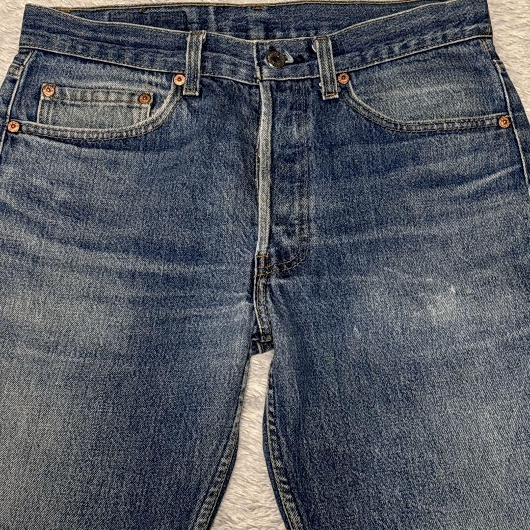 希少【80s】Levi's 501xx USA製 赤文字 ハチマル W32