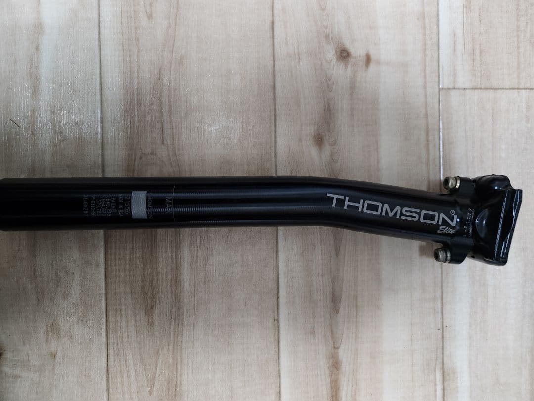 THOMSON ELITE SETBACKシートポスト 中古 袋付