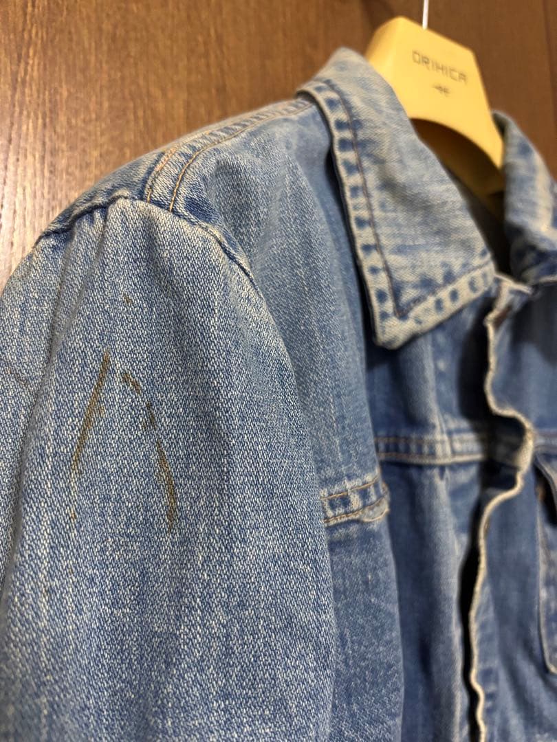 み*き様 激レアUSA製Wrangler ラングラーデニムJkスナップ釦 Lサイ