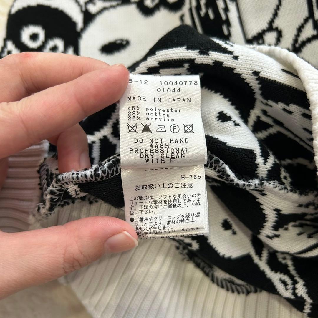 極美品】PEARLY GATES パーリーゲイツ ニットベスト スヌーピー 5