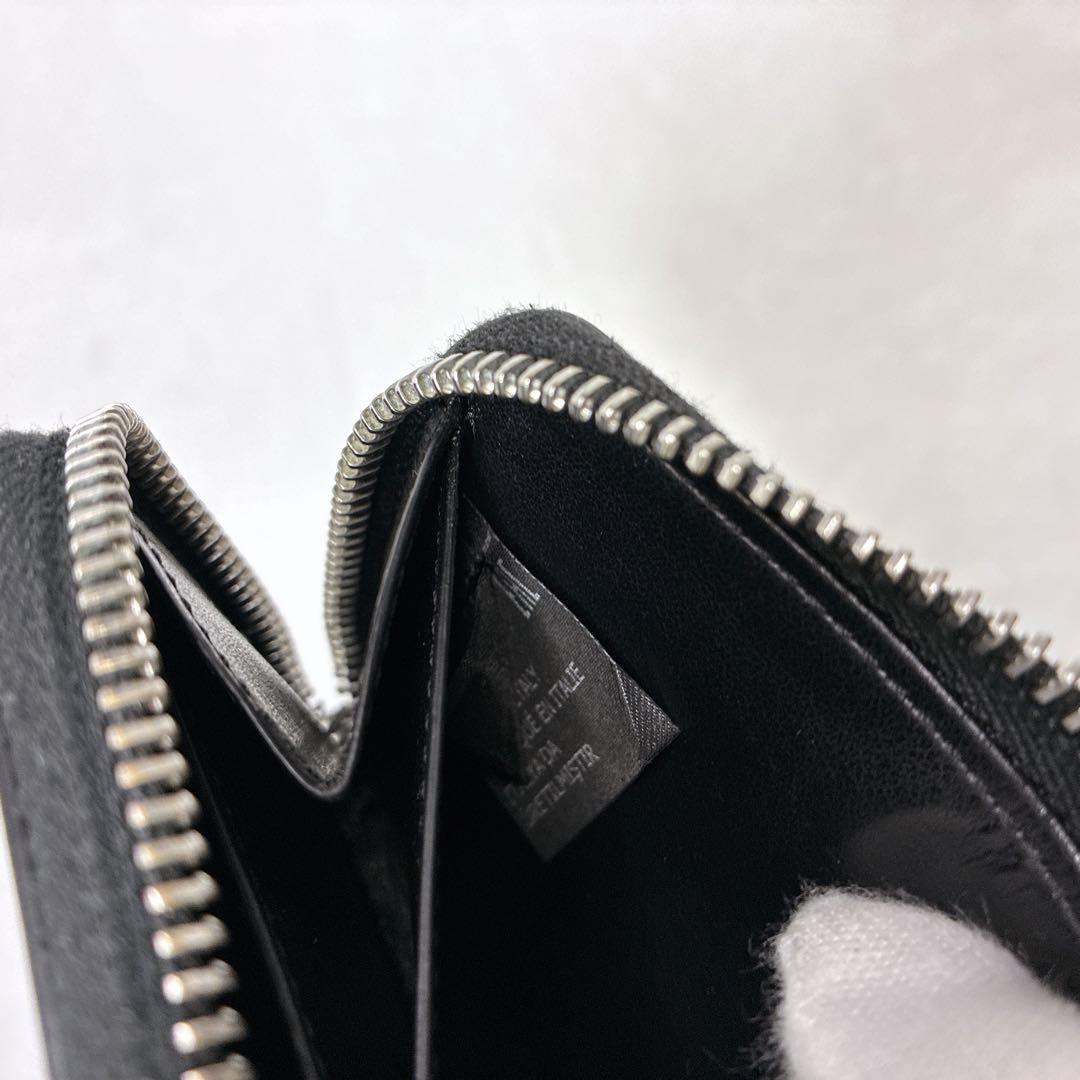 MM6 Maison Margiela ケース　ラウンドジップ　ブラック