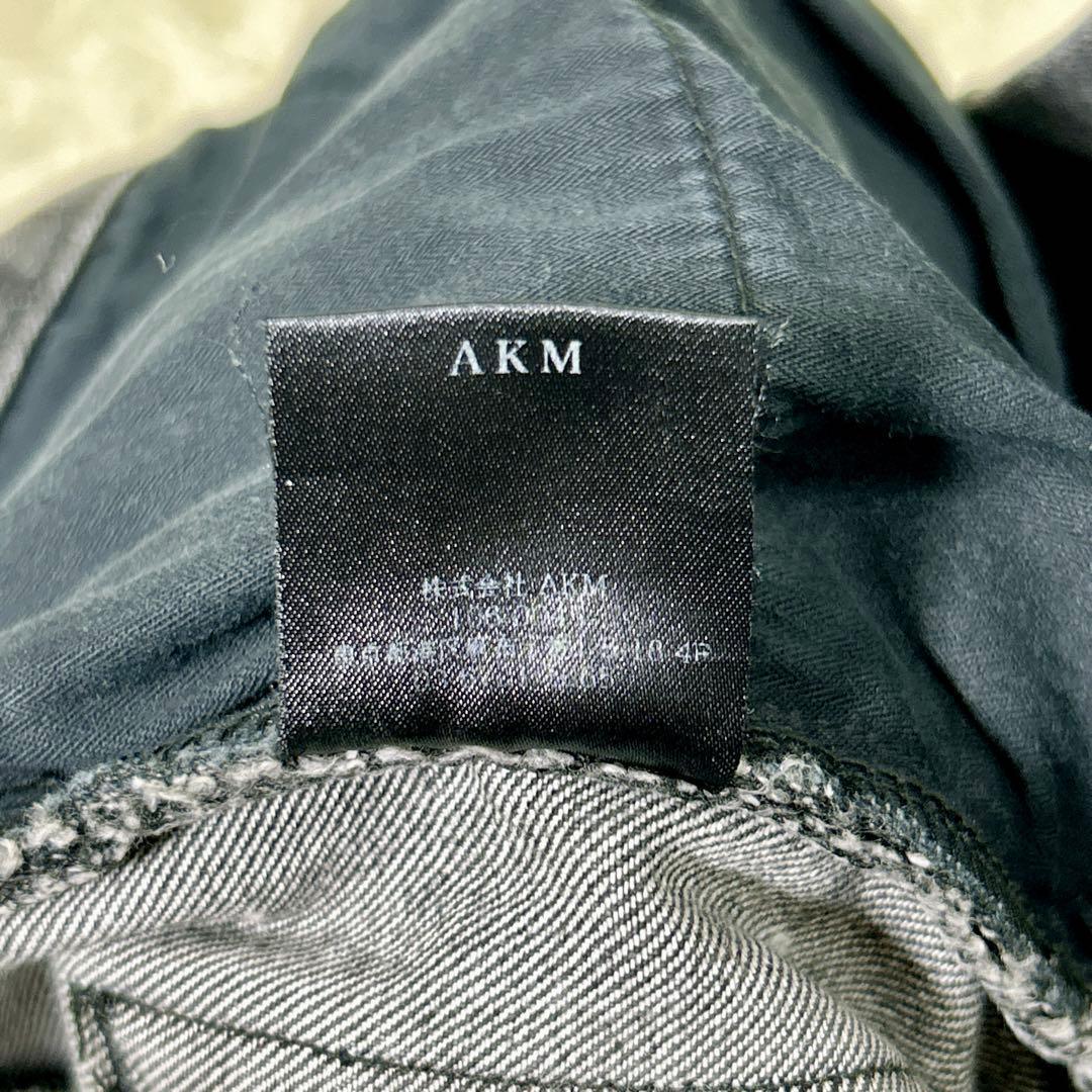 入手困難] AKM×LEON 掲載 バイカーデニム S相当 日本製 ジーンズ