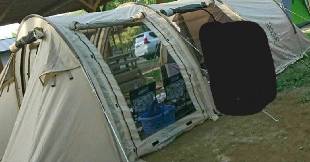 カマボコテント2 インナーテント２個付最大10名就寝可能