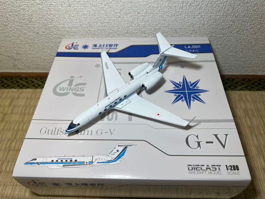 JC WINGS 日本海上保安庁 G-V 1:200 JA501A - メルカリ