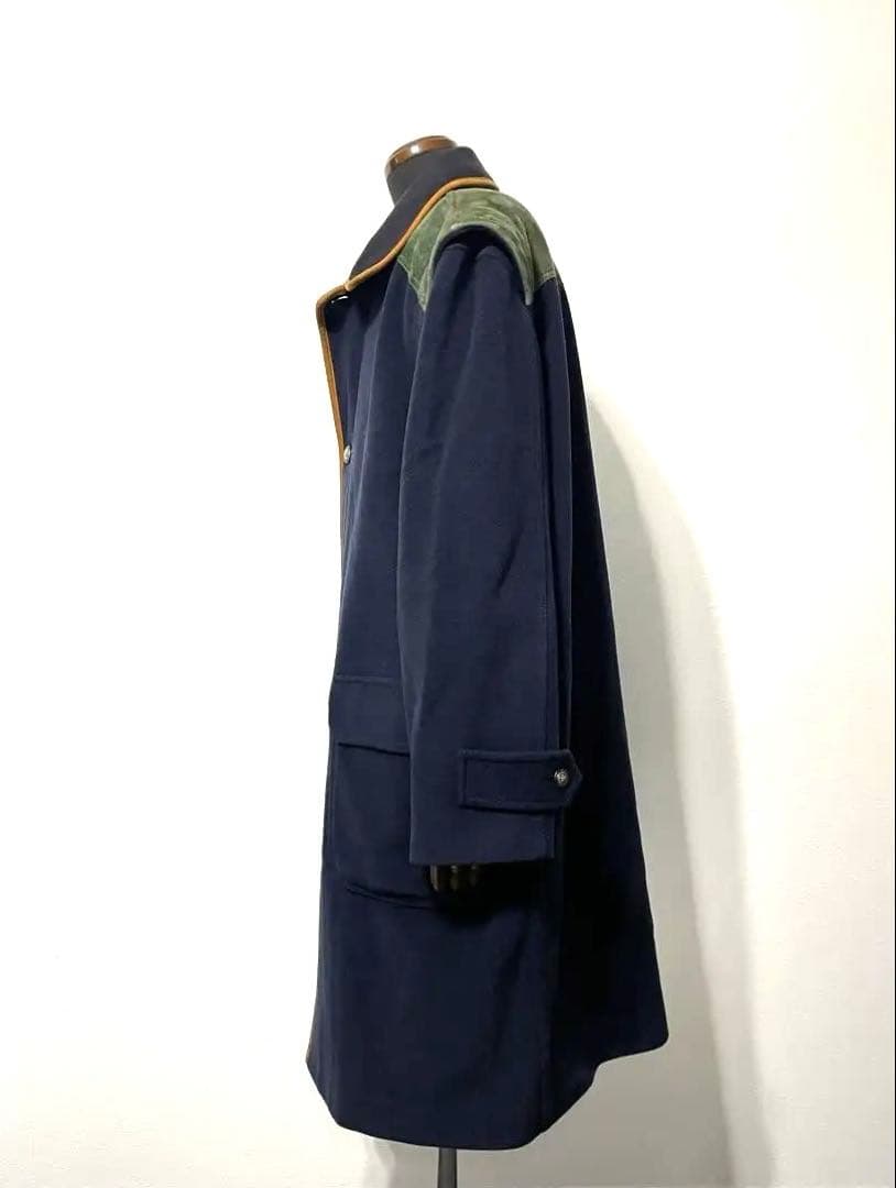 Umberto Bilancioni◇イタリア製◇ヴィンテージステンカラーコート