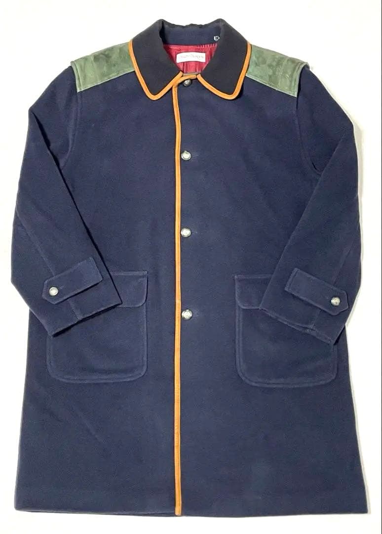 Umberto Bilancioni◇イタリア製◇ヴィンテージステンカラーコート