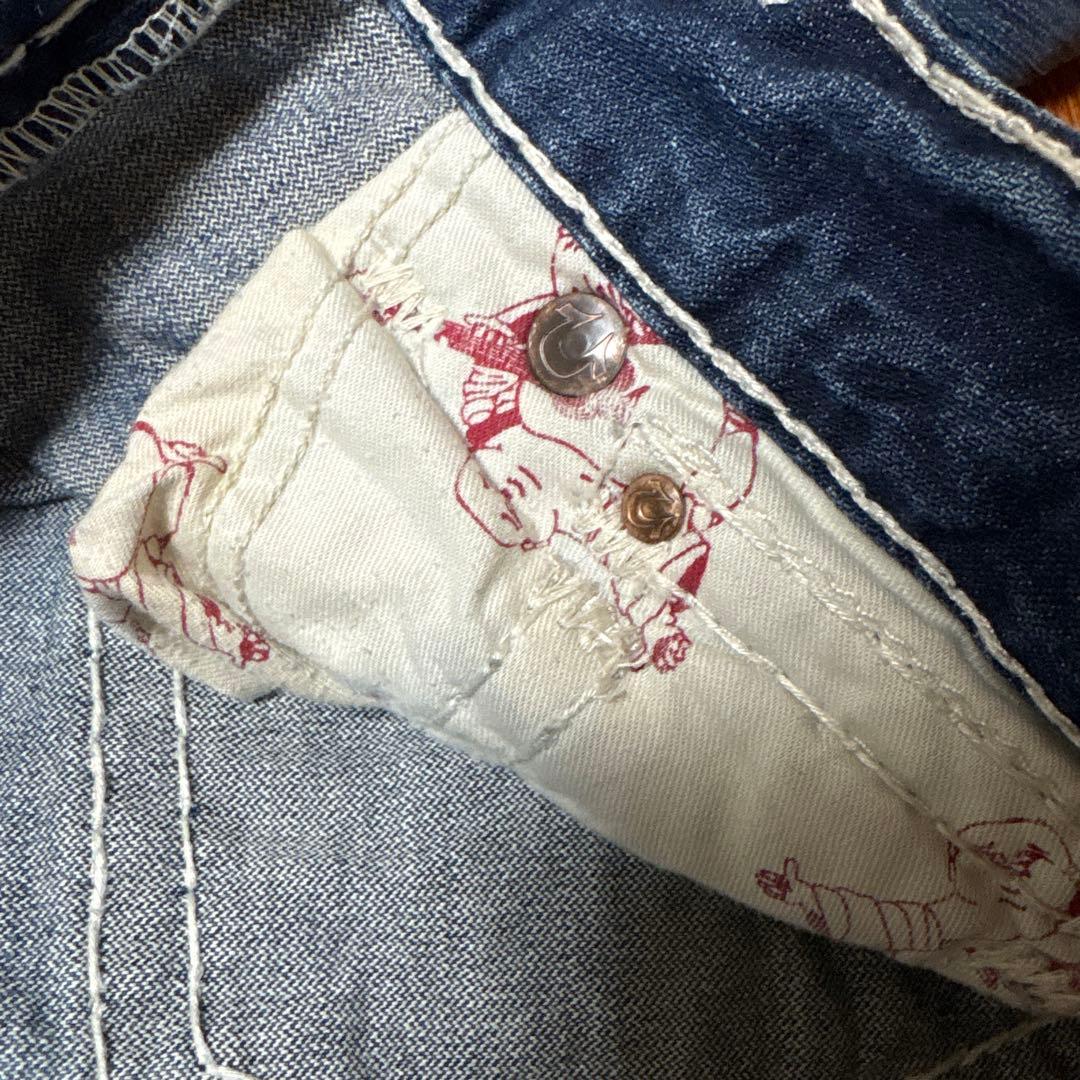 true religion SUPER T フレアデニム io着用