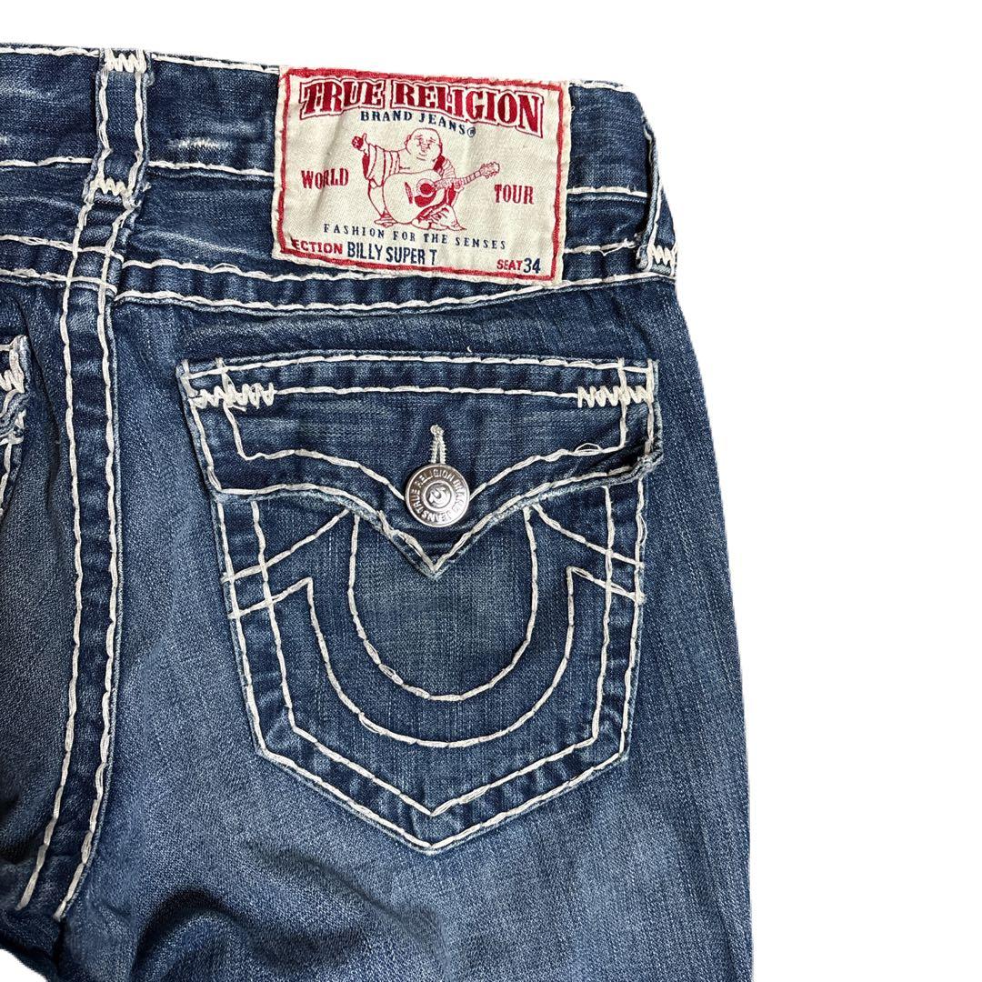 true religion SUPER T フレアデニム io着用