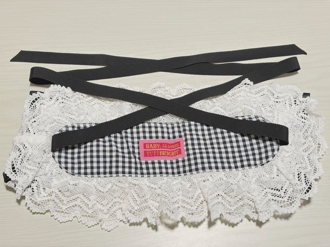 BABY 巻きバラドールワンピース　黒