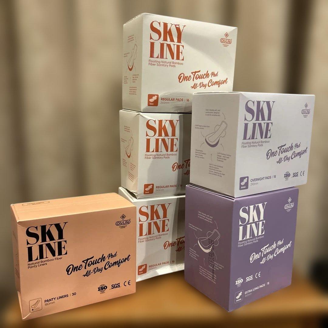 SKYLINEライフケアシート生理用ナプキンセットolylife - メルカリ