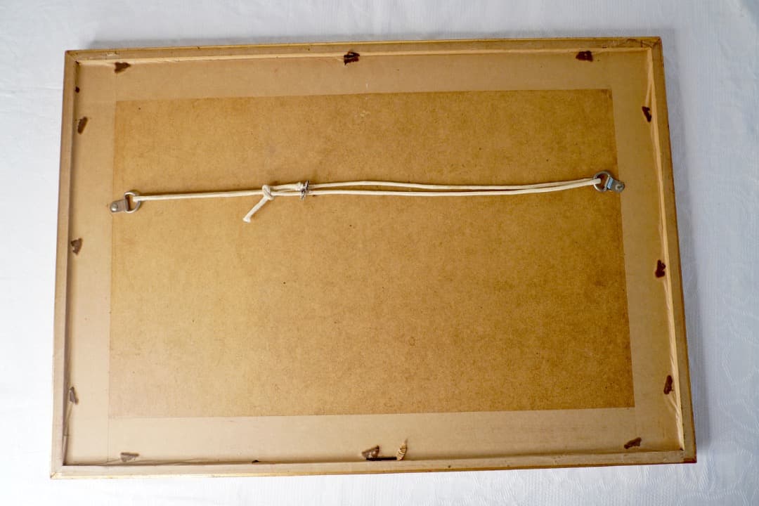 イギリス ヴィンテージ お城の絵 ウェールズ