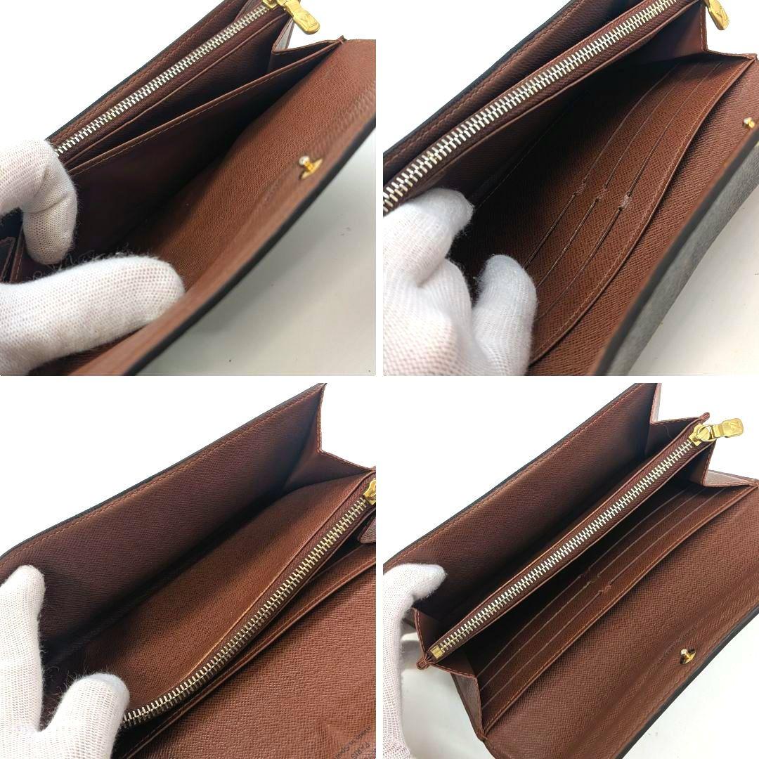 ルイヴィトン モノグラム ポルトフォイユ サラ 長財布 B52