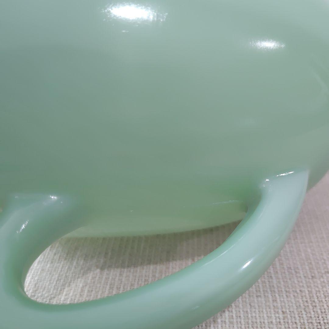 【美品】Fireking ファイヤーキング ジェダイ ミルクピッチャー 花瓶