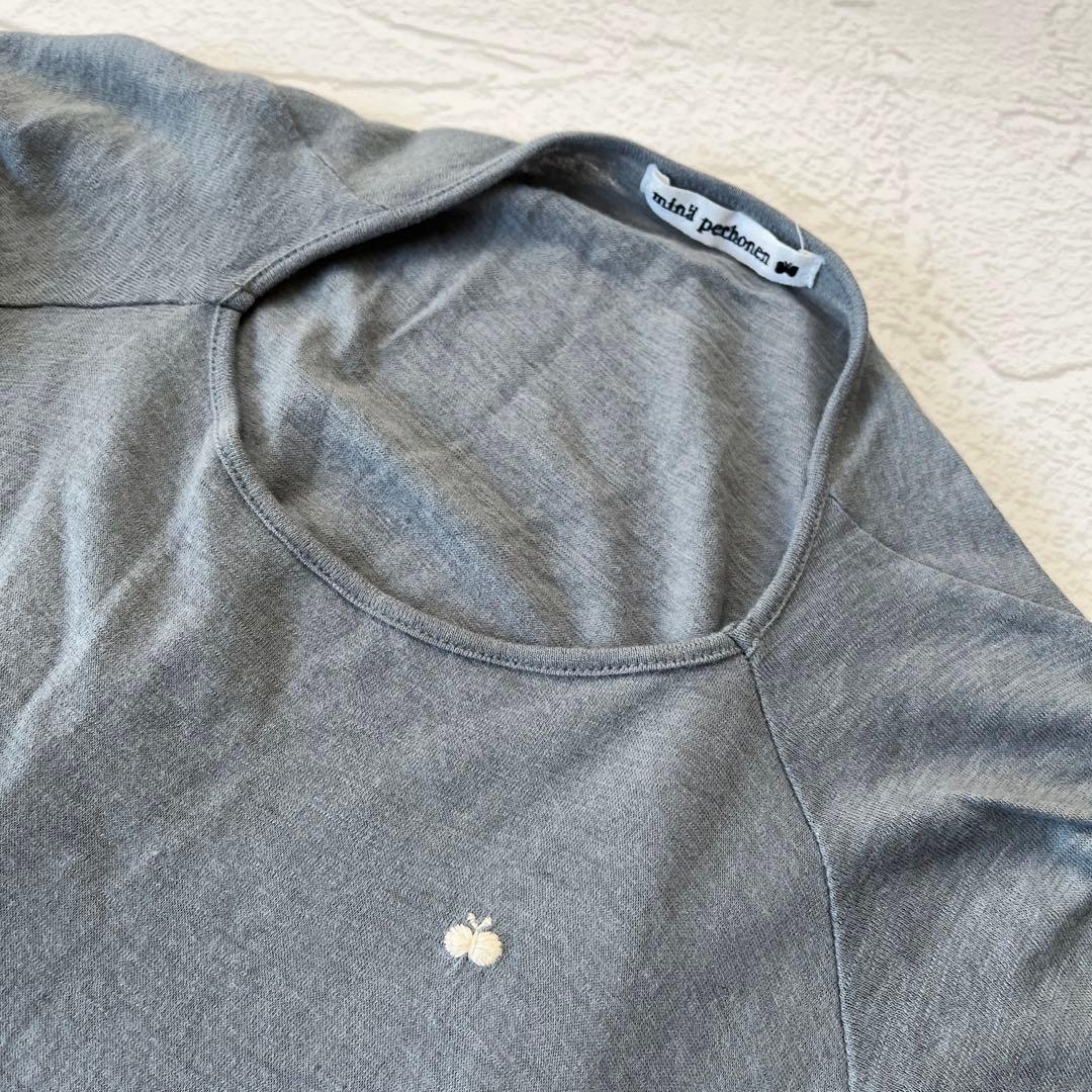 美品 mina perhonen cozy アンゴラ ボリュームワンピース 36