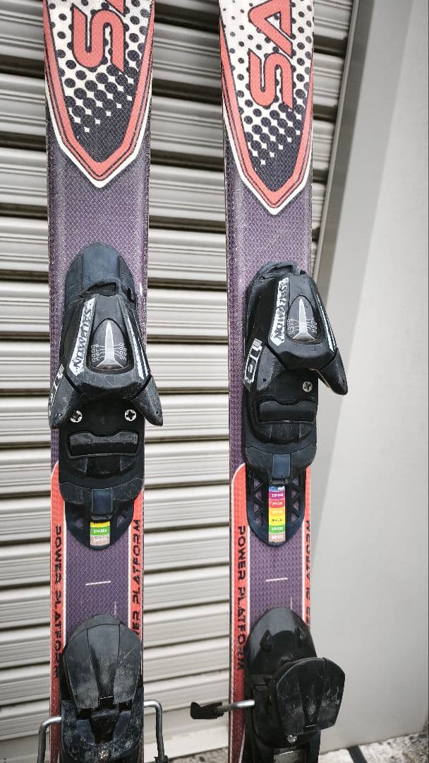 SALOMON FOCUS スキー板 135cm 調整可能ビンディング