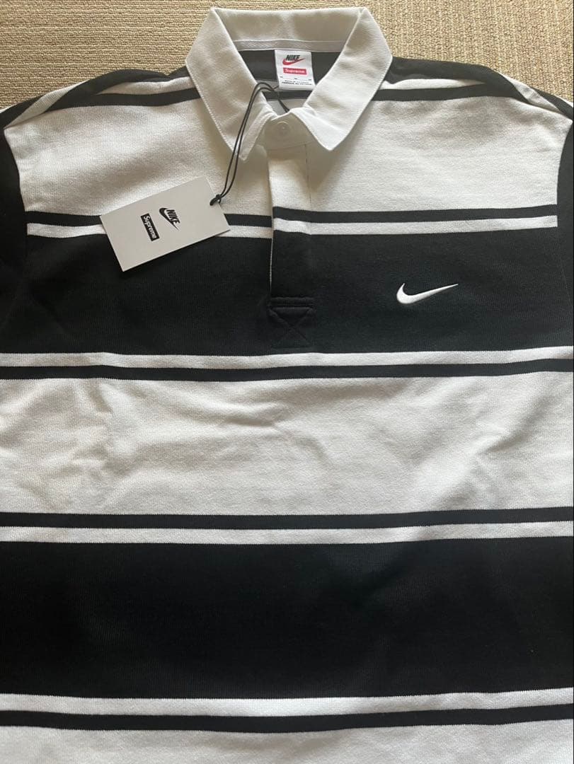 Supreme x Nike Stripe Rugby 