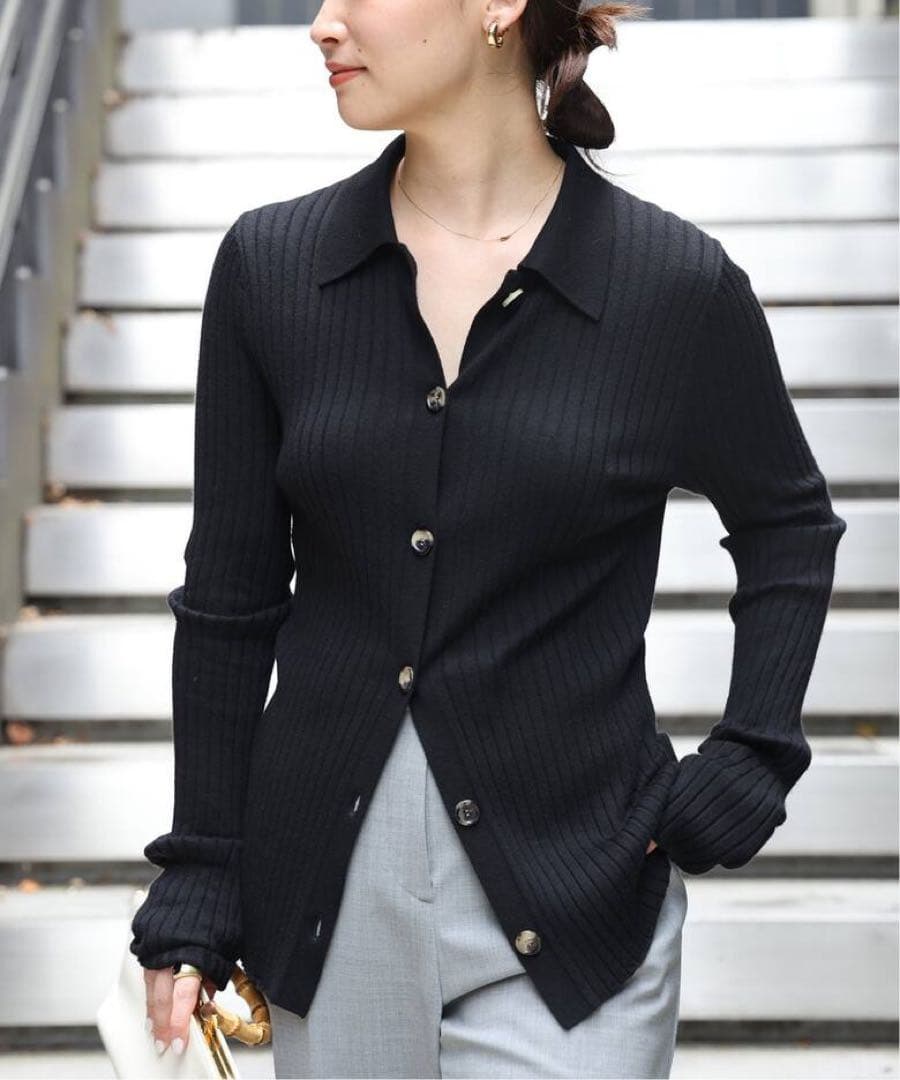 Deuxieme Classe ポロシャツニット カーディガン - メルカリ