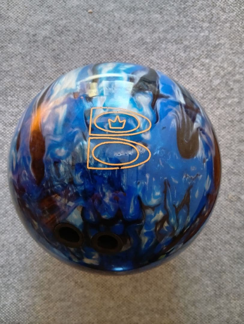 TZone ボウリングボール 14P青マーブル