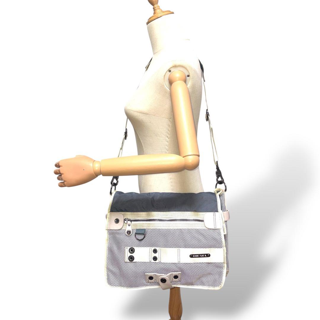 DIESEL ディーゼル ショルダーバッグ メッセンジャーバッグ Y2K 00s