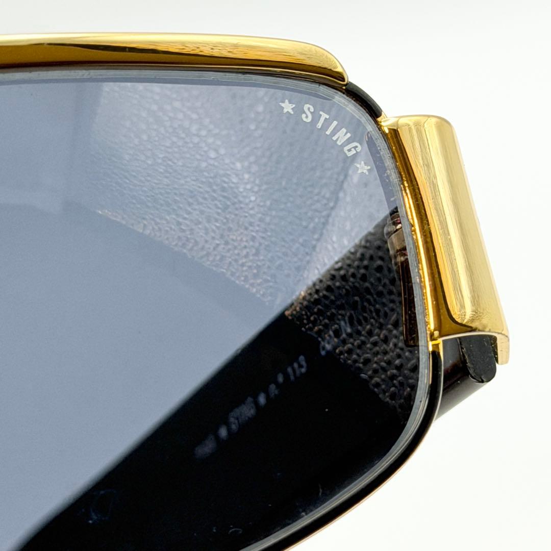 STING スティング 長渕剛 ゴールド サングラス