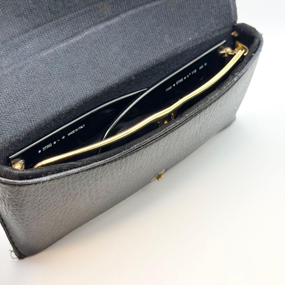 STING スティング 長渕剛 ゴールド サングラス