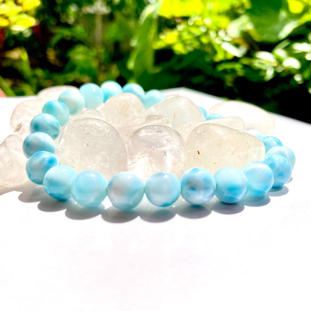 ★sai⭐︎★【海の安らぎを、まとう】ラリマー 天然石 ブレスレット