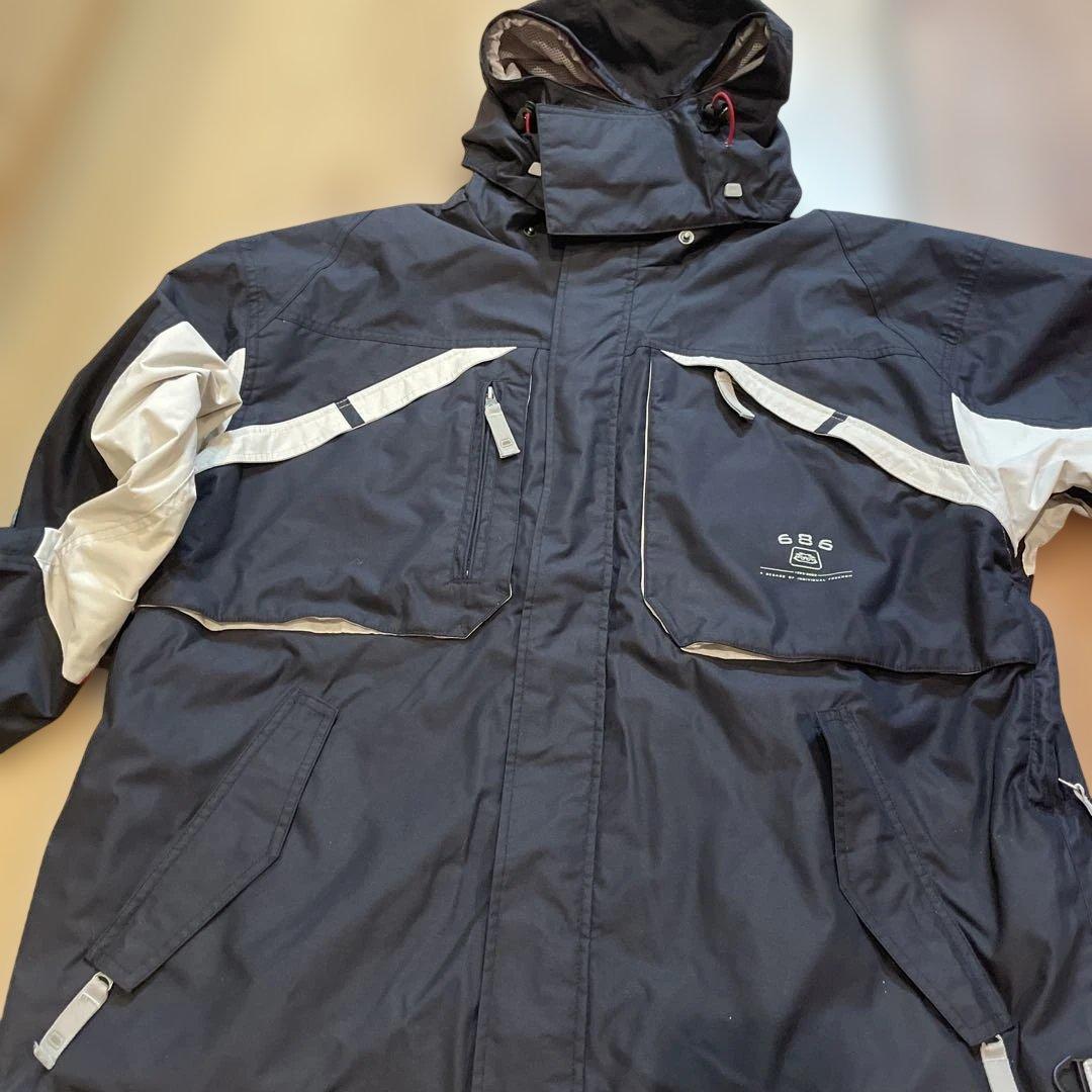 686 スノーボードウェアセット ジャケット/パンツL