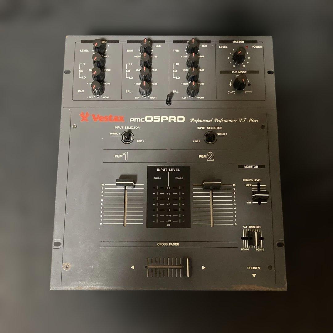 レア！完動品！vestax pmc05pro classic djミキサー日本製