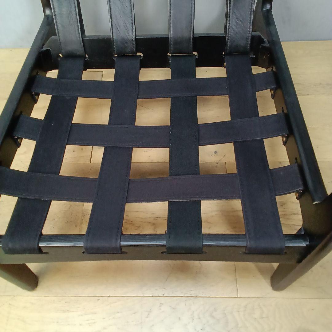 At Ease Leather & Ashwood Frame アームチェア④