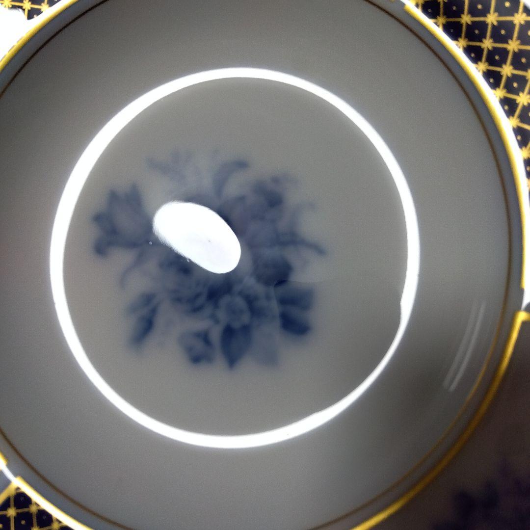 未使用 大倉陶園 ブルーインペリアル 21.4cm 深皿　2枚