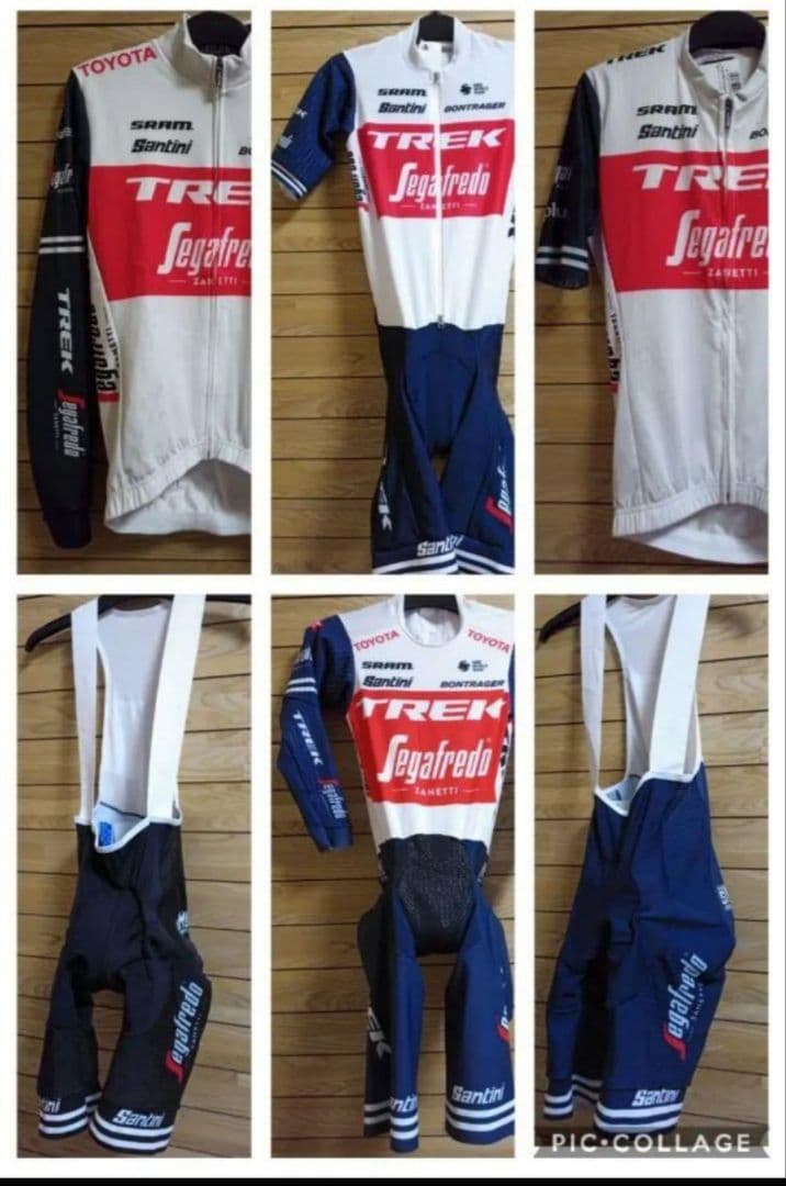 支給品　Trek Segafredo　スキンスーツ　トレックセガフレード　TT