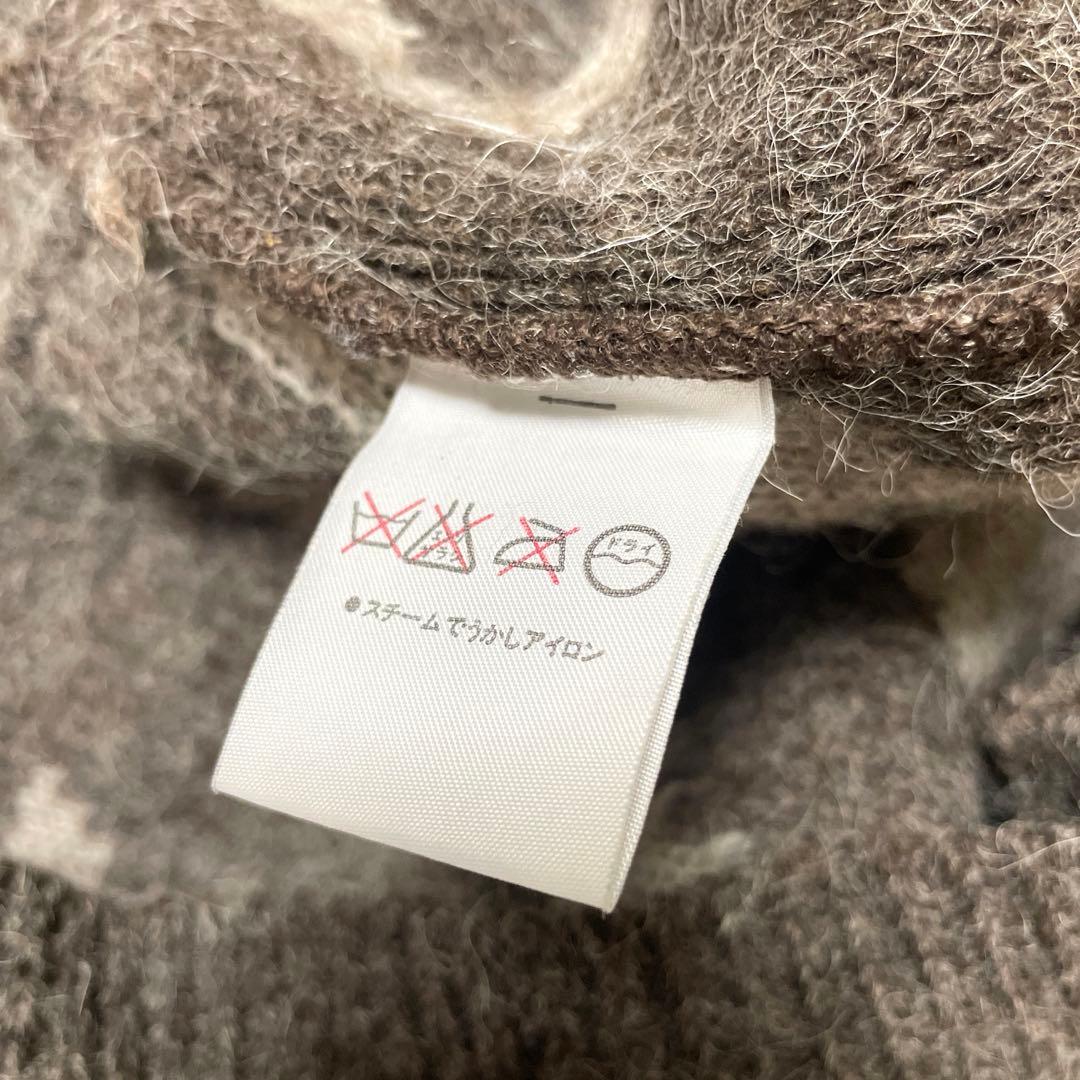 極美品　初期タグ　イッセイミヤケ　3Dニット　グレー　オールスタイル期