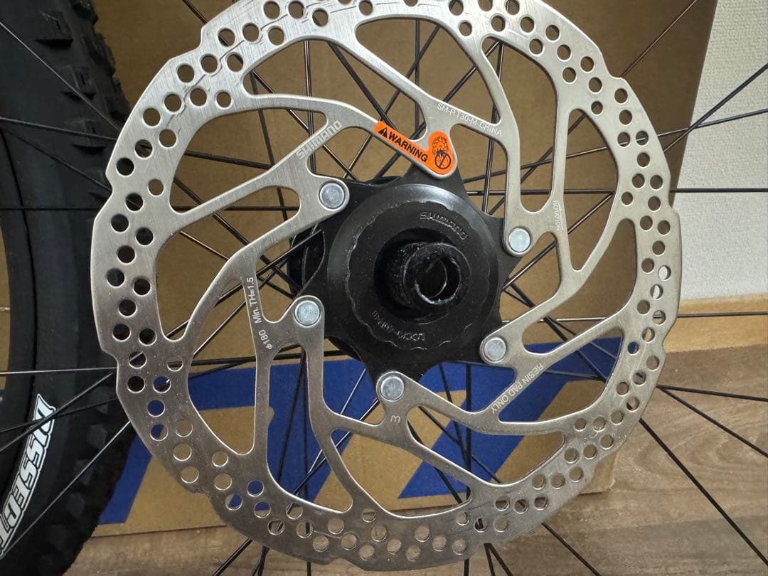 完成車外し MTB 29インチ 前後ホイールセット