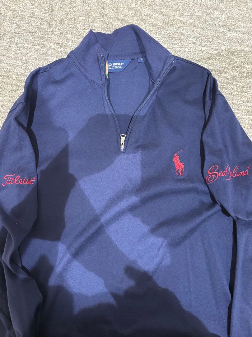 レア タイトリスト/ポロ/seaisland トリプルネームジャケット LL