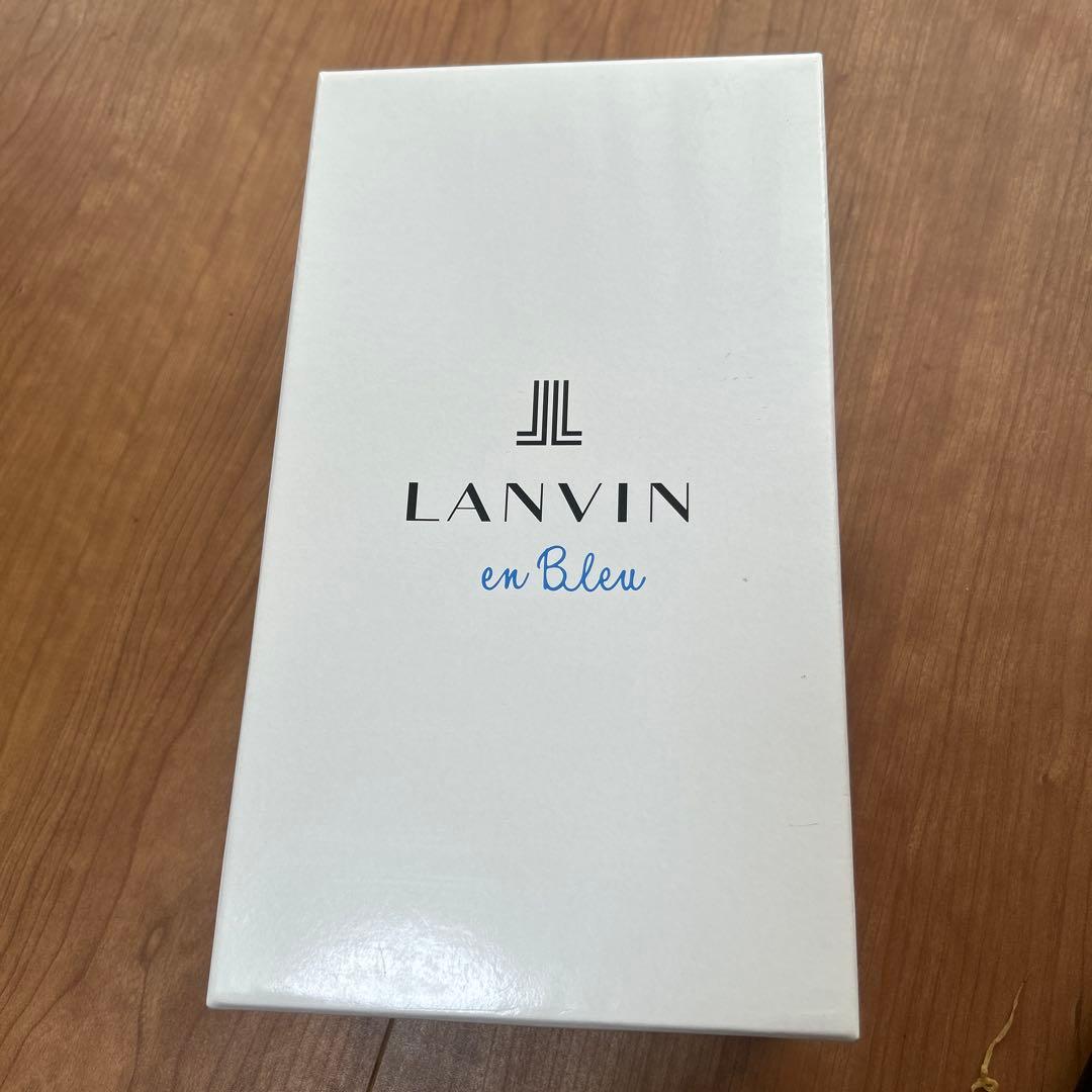 LANVIN en Bleu ブラックローファー