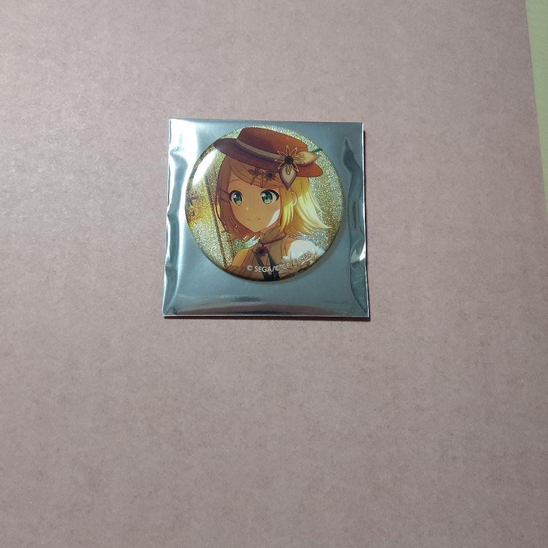 プロセカ カラフルステージ！グリッター缶バッジvol.22C 鏡音リン