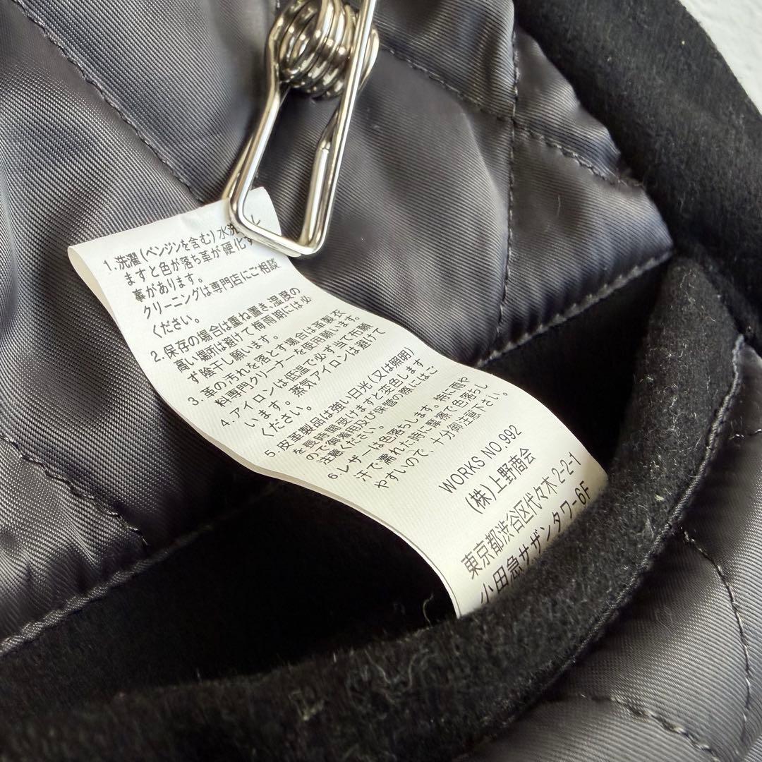 【schott】Leather stadium jacket