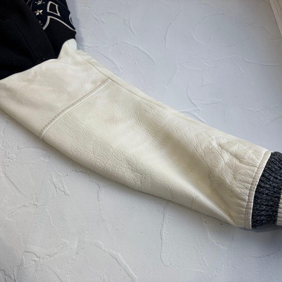 【schott】Leather stadium jacket