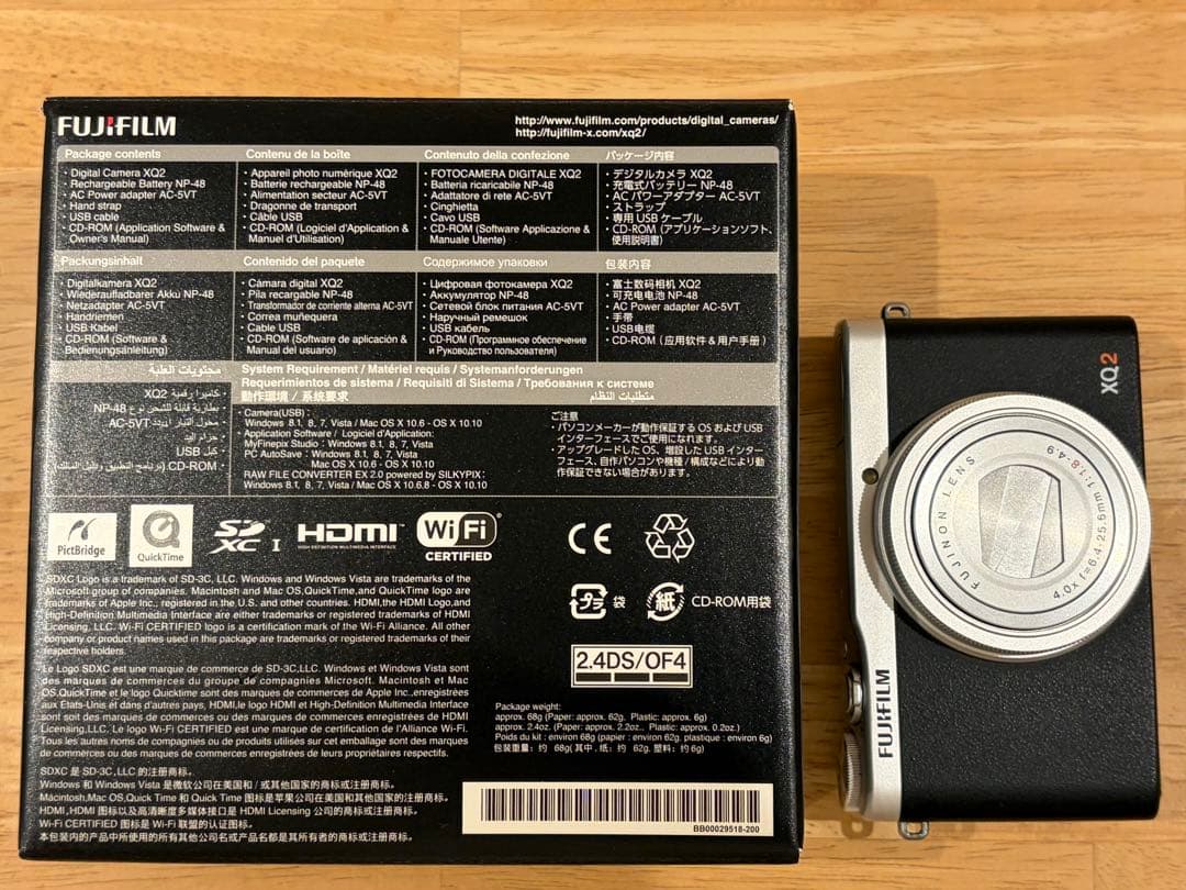 美品 元箱あり FUJIFILM 富士フイルム コンデジ XQ2