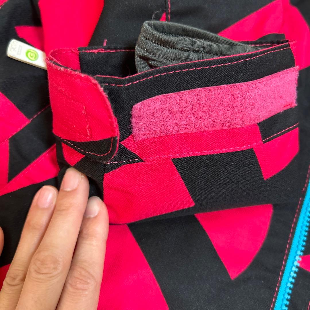 ESTIVOスノーボードウェア 赤黒